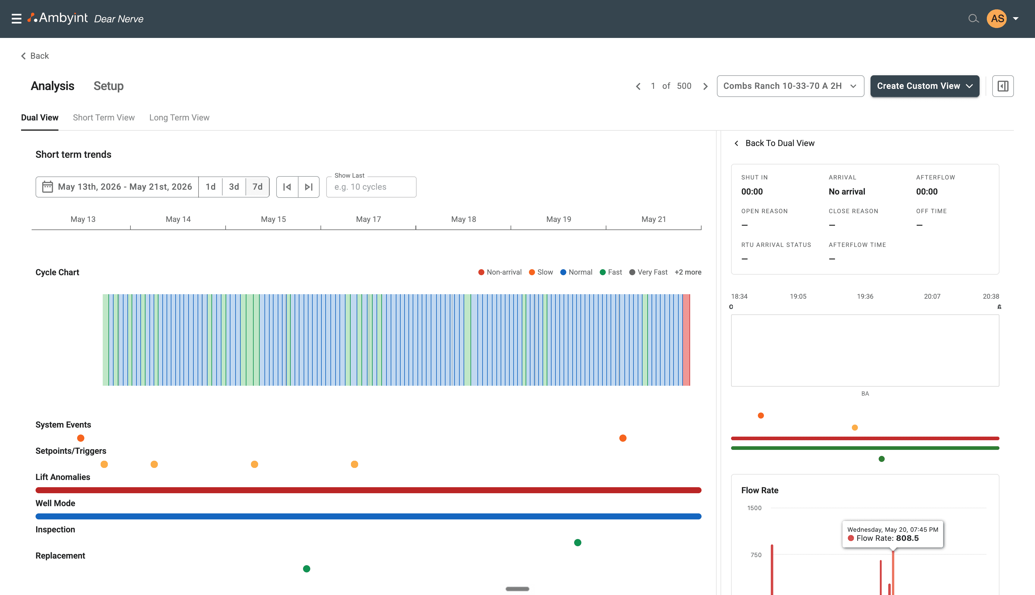 Inspect — workspace replaced with deeper detail